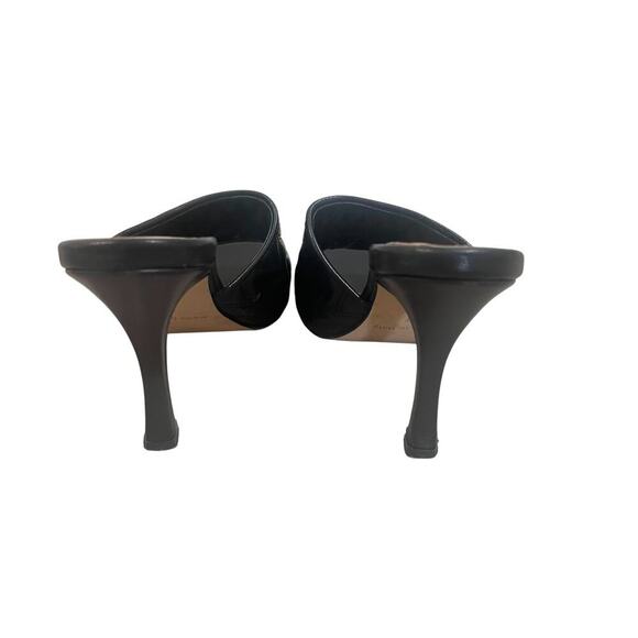 Valentino by Mario Valentino Venere Quilted Leather Sandals Size 7 Black - Picture 7 of 10